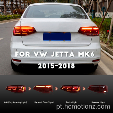 HCMOTIONZ 2015-2018 Volkwagen Jetta Luzes traseiras LED